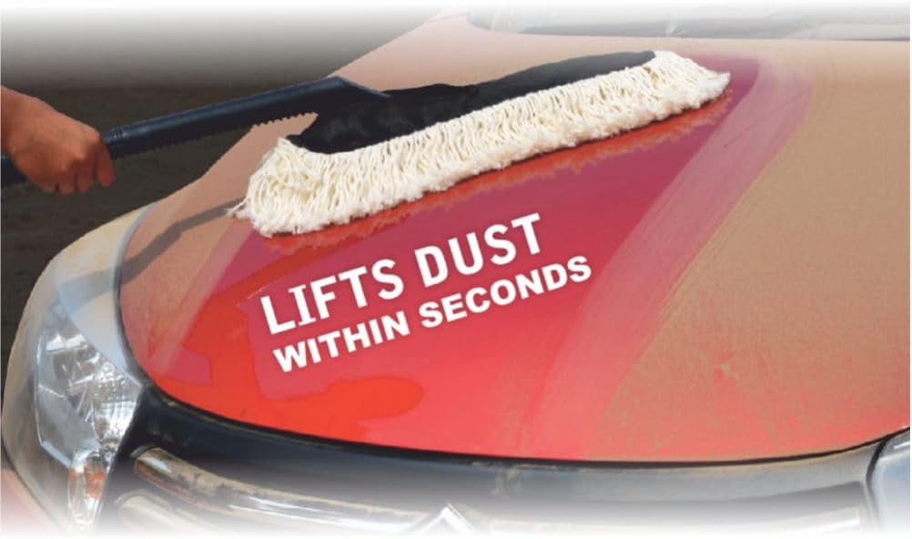 The Jopasu Car Duster – 100% Wax-Treated for Instant Dust Removal | No Scratches, No Hassle, Just a Clean Car