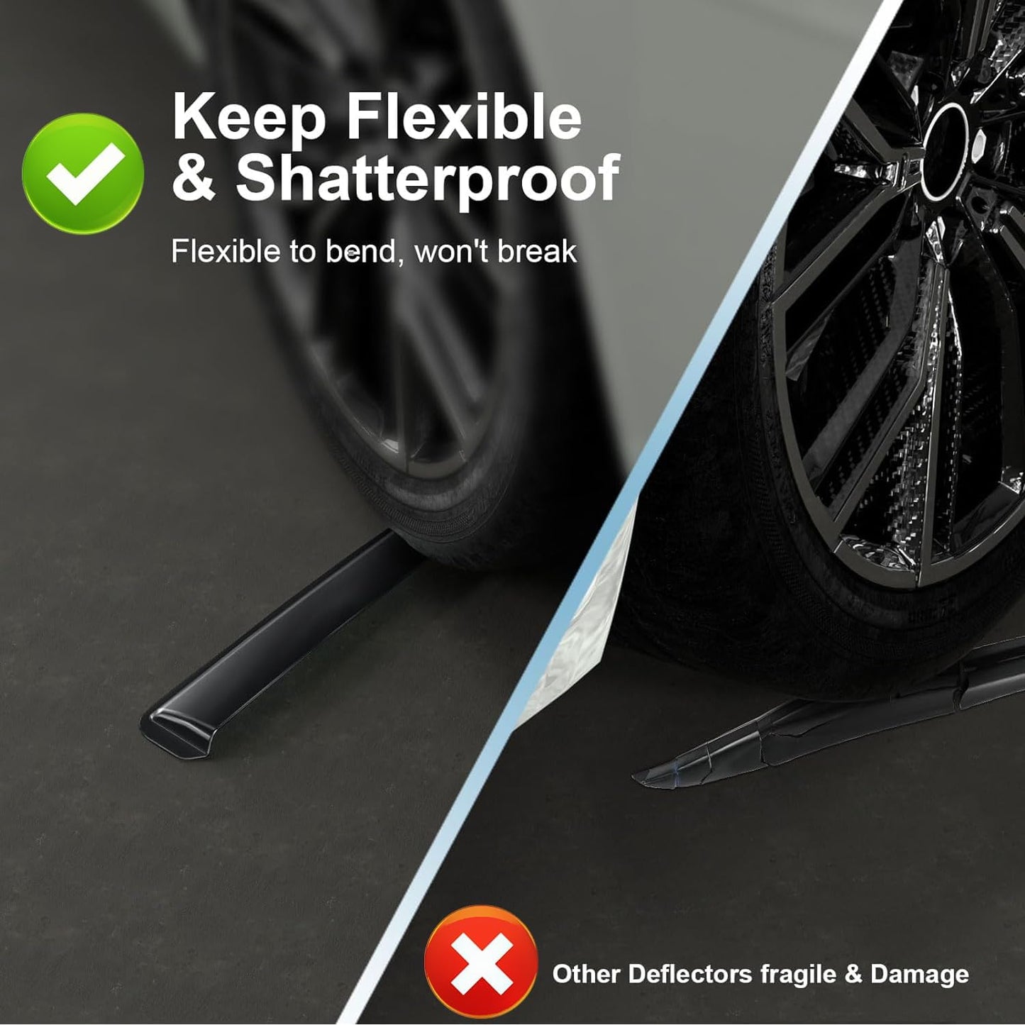 4PCS Rain Guards Window Visors Fits for Honda FIT (Jazz) 4-Door 2015-2020, Front & Rear Wind Deflector, Outside Mount Vent Shade Shield, 2016 2017 2018 2019 Exterior Car Accessories