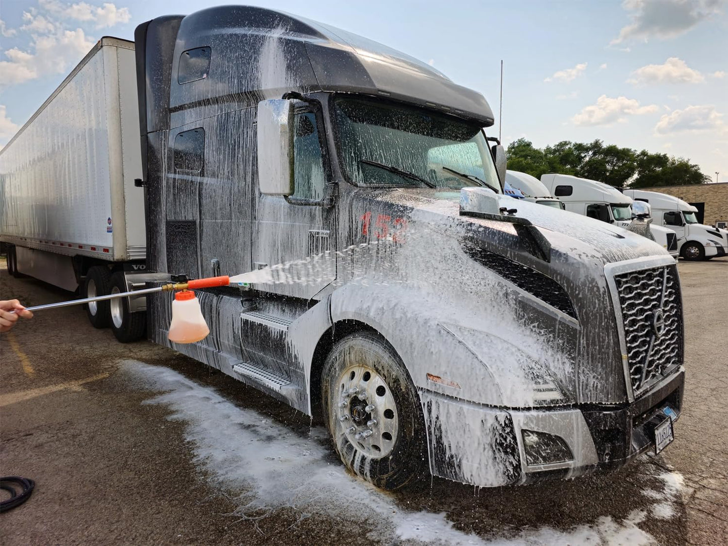 Foam Cannon Ready to Use - Touchless Car Wash Shampoo (1 Gallon, 128 oz) – No Mixing Ratio Required - Commercial Grade Auto Cleaner – Great for Cars, Trucks, Motorcycles, Mopeds, ATVs - Wash Chems (2)