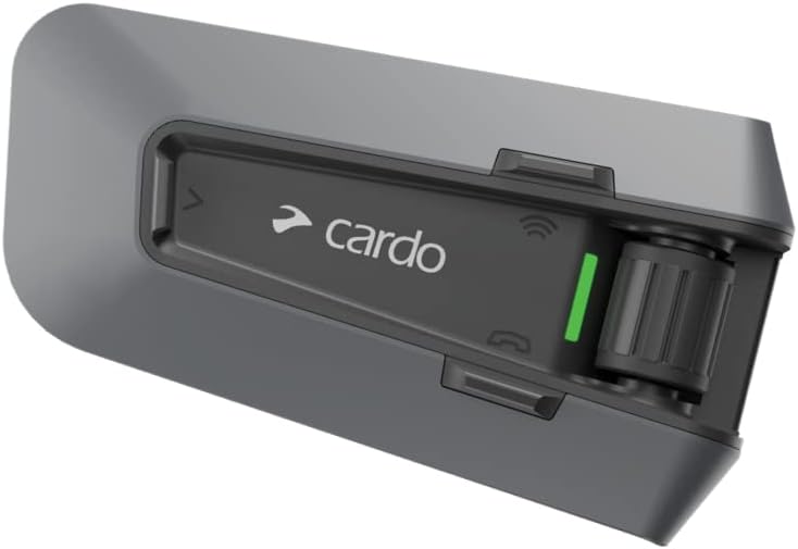 Cardo PACKTALK Edge Off-Road Vehicles ORV, Snowmobile, Side x Side, ATV Communication for Every Terrain - Duo Pack, Black