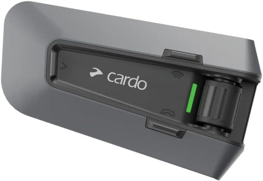 Cardo PACKTALK Edge Off-Road Vehicles ORV, Snowmobile, Side x Side, ATV Communication for Every Terrain - Duo Pack, Black