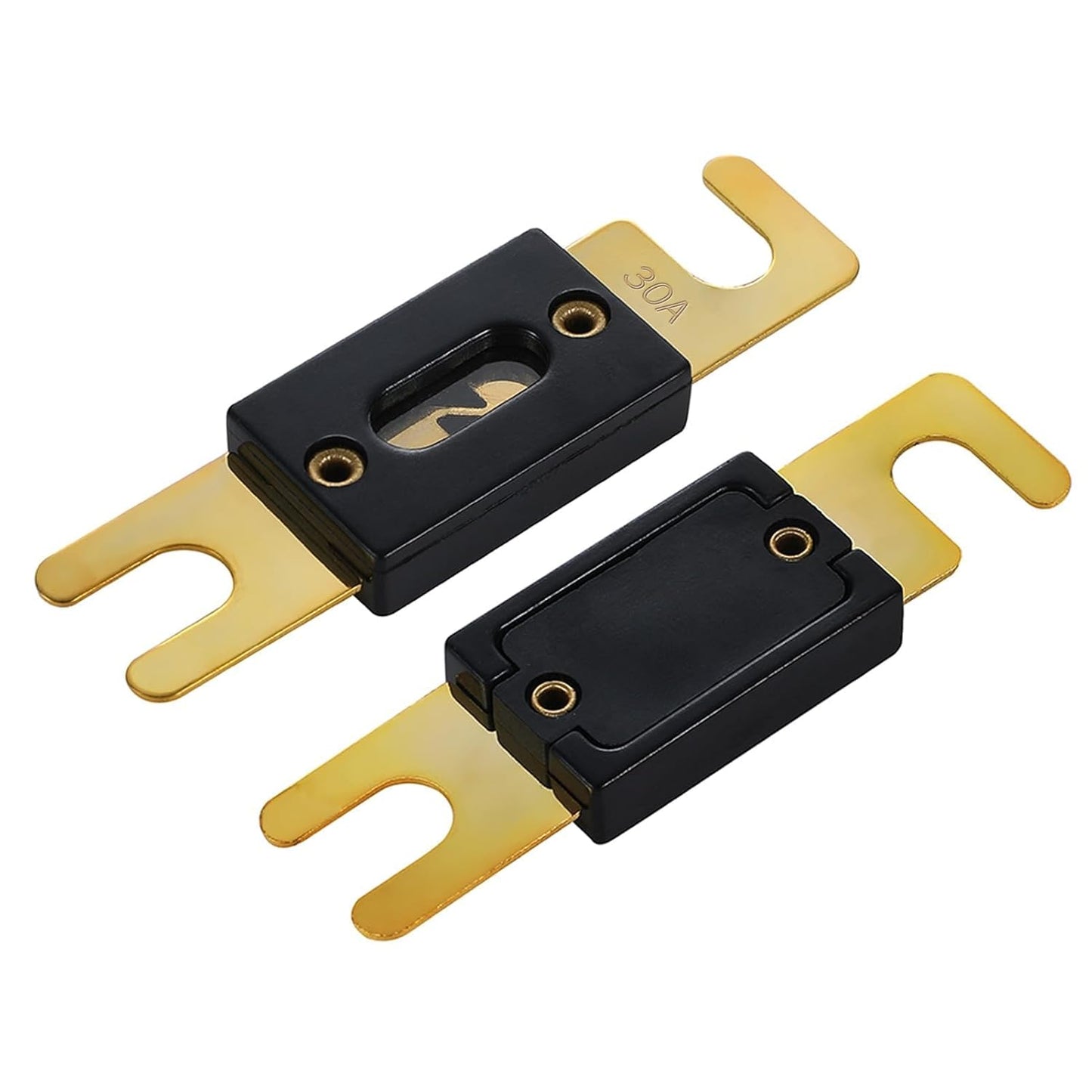 30A ANL Fuse 30 Amp Inline Blade Fuses 32V for Car Audio Inverter Automotive Stereo (Pack of 3 pcs)