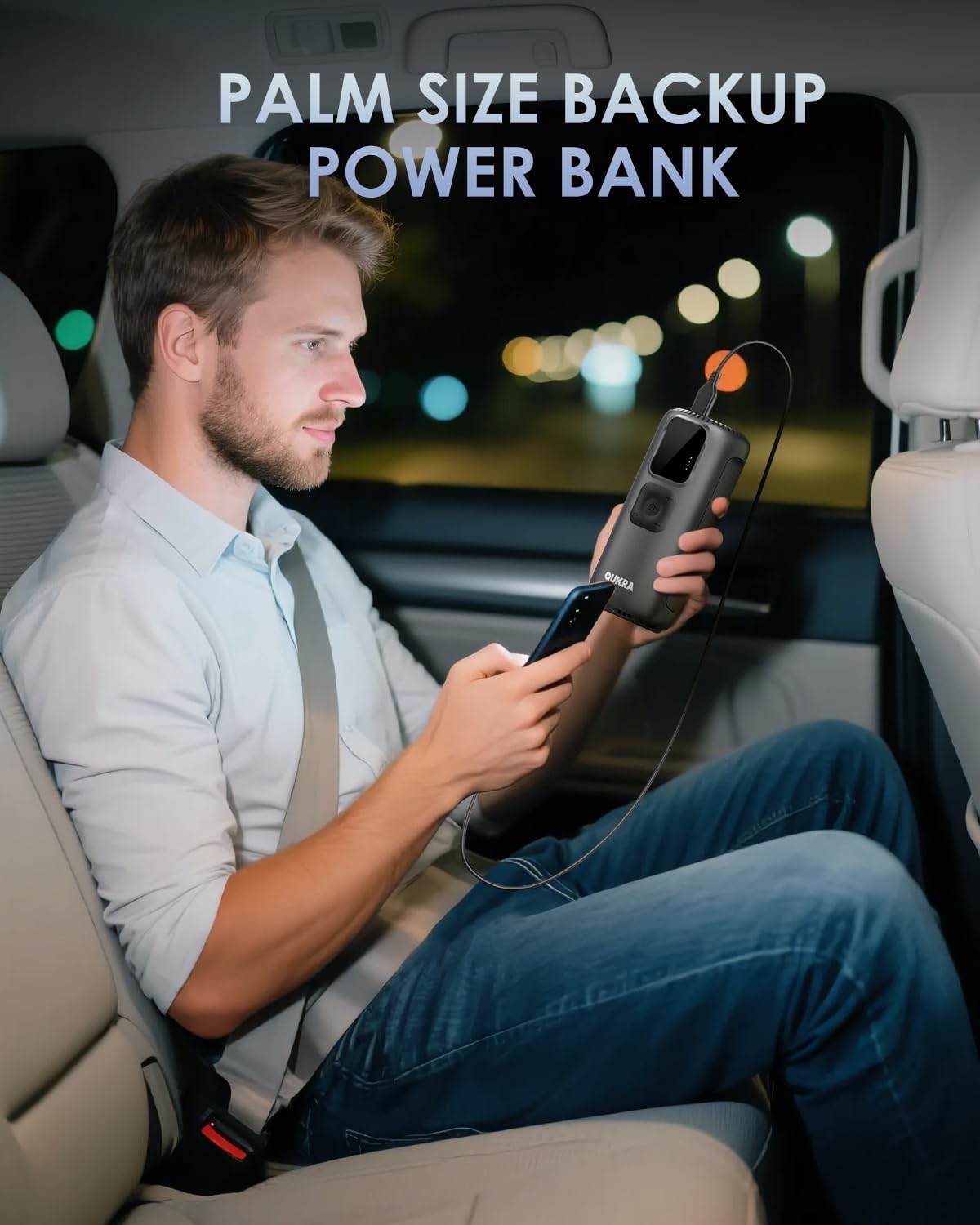 T22 Tire Inflator Protable Air Compressor, 160PSI Air Pump, 3× Faster Auto Cordless Tire Pump, Smart Electric Pump with LED Light and Digital Display for Car Motorcycle Bike and Ball, Gray