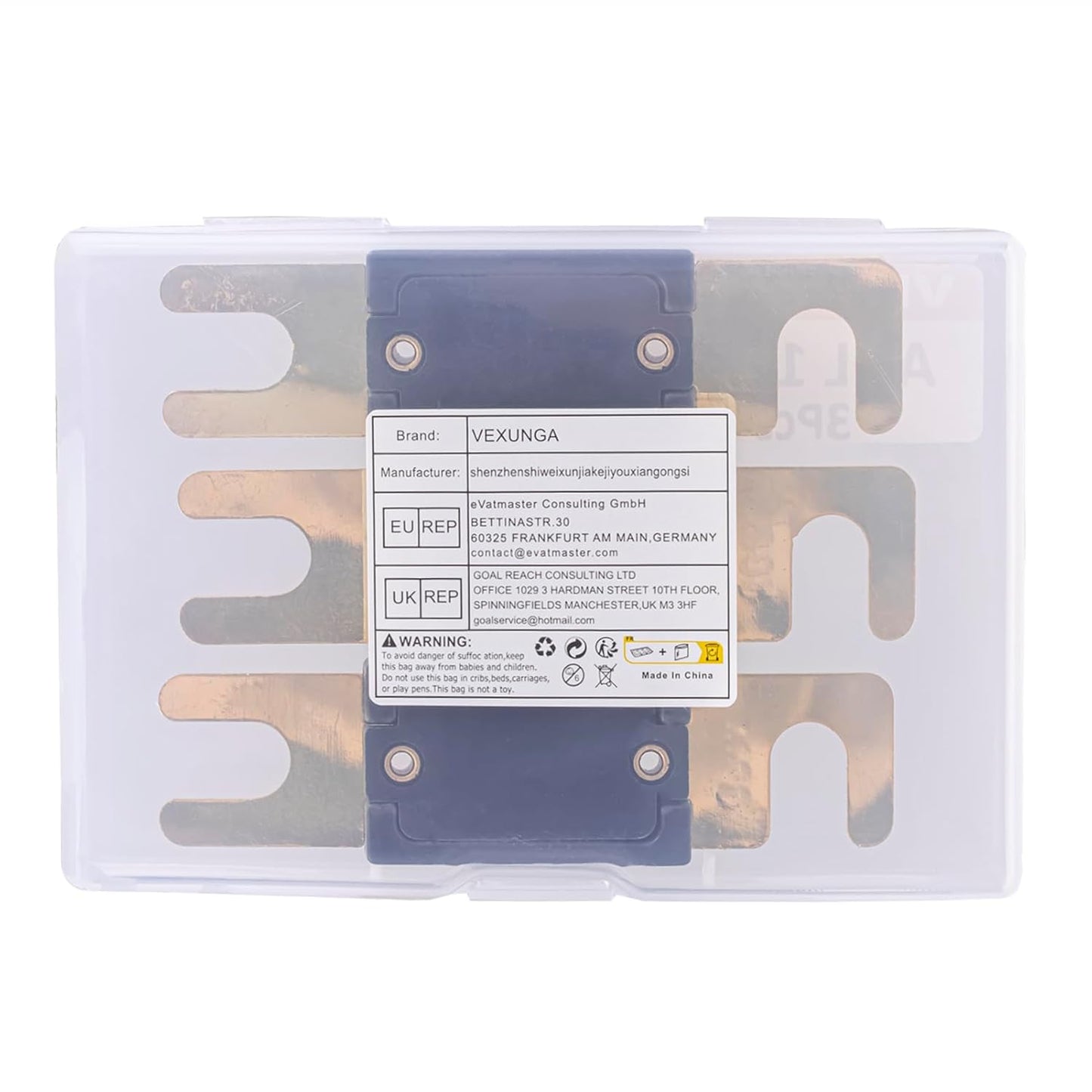 150A ANL Fuse 150 Amp Inline Blade Fuses 32V for Car Audio Inverter Automotive Stereo (Pack of 3 pcs)