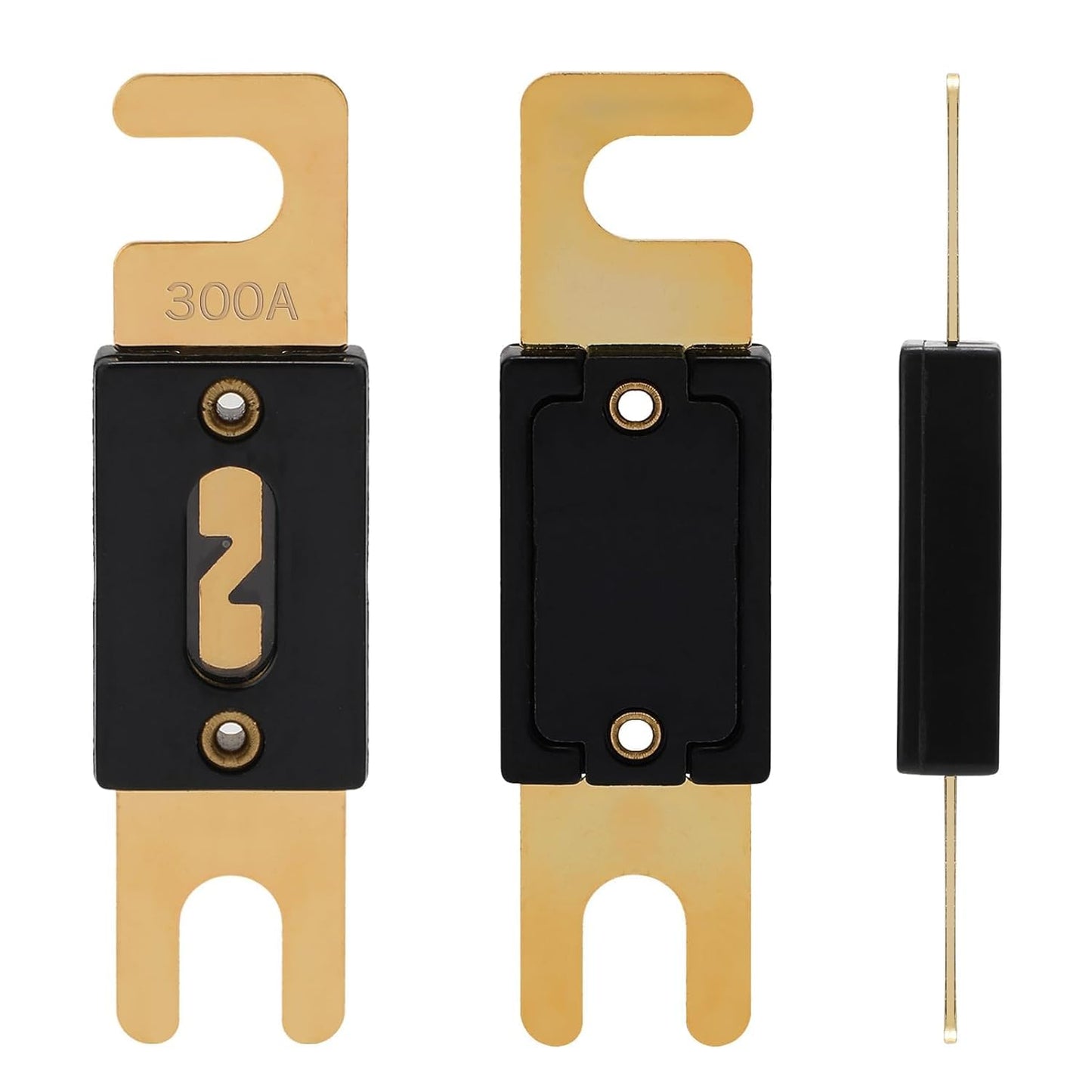 300A ANL Fuse 300 Amp Inline Blade Fuses 32V for Car Audio Inverter Automotive Stereo (Pack of 3 pcs)