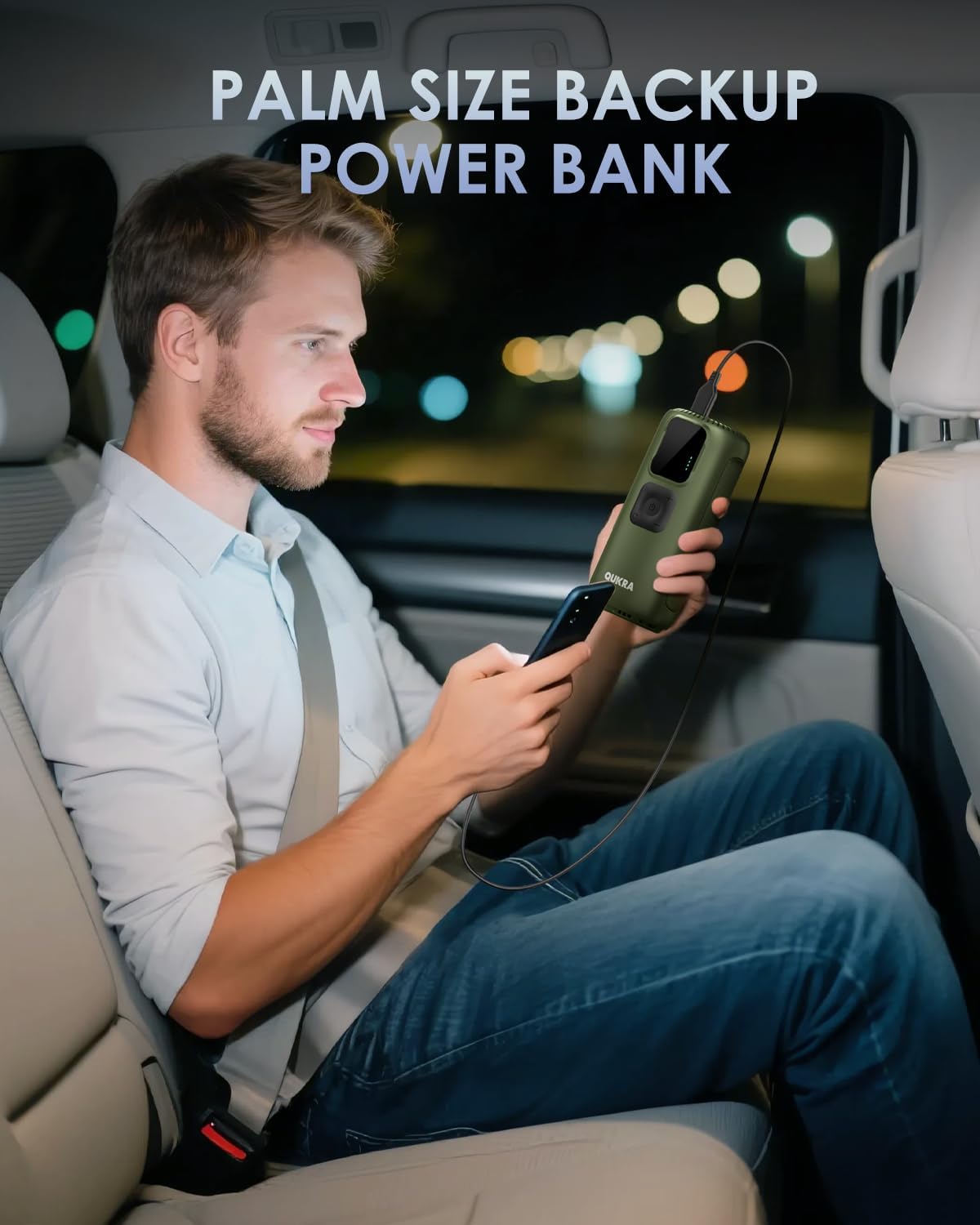 T22 Tire Inflator Protable Air Compressor, 3× Faster Auto Cordless Air Pump, 160PSI Tire Pump, Smart Electric Pump with LED Light and Digital Display for Car Motorcycle Bike and Ball, Green