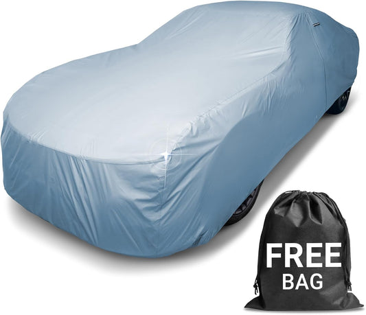 iCarCover Premium Car Cover for 1936-1938 Chevy Business Coupe Heavy Duty Waterproof All-Weather Automobiles Custom Fit Indoor Outdoor UV Snow Protection Covers with Straps and Bag