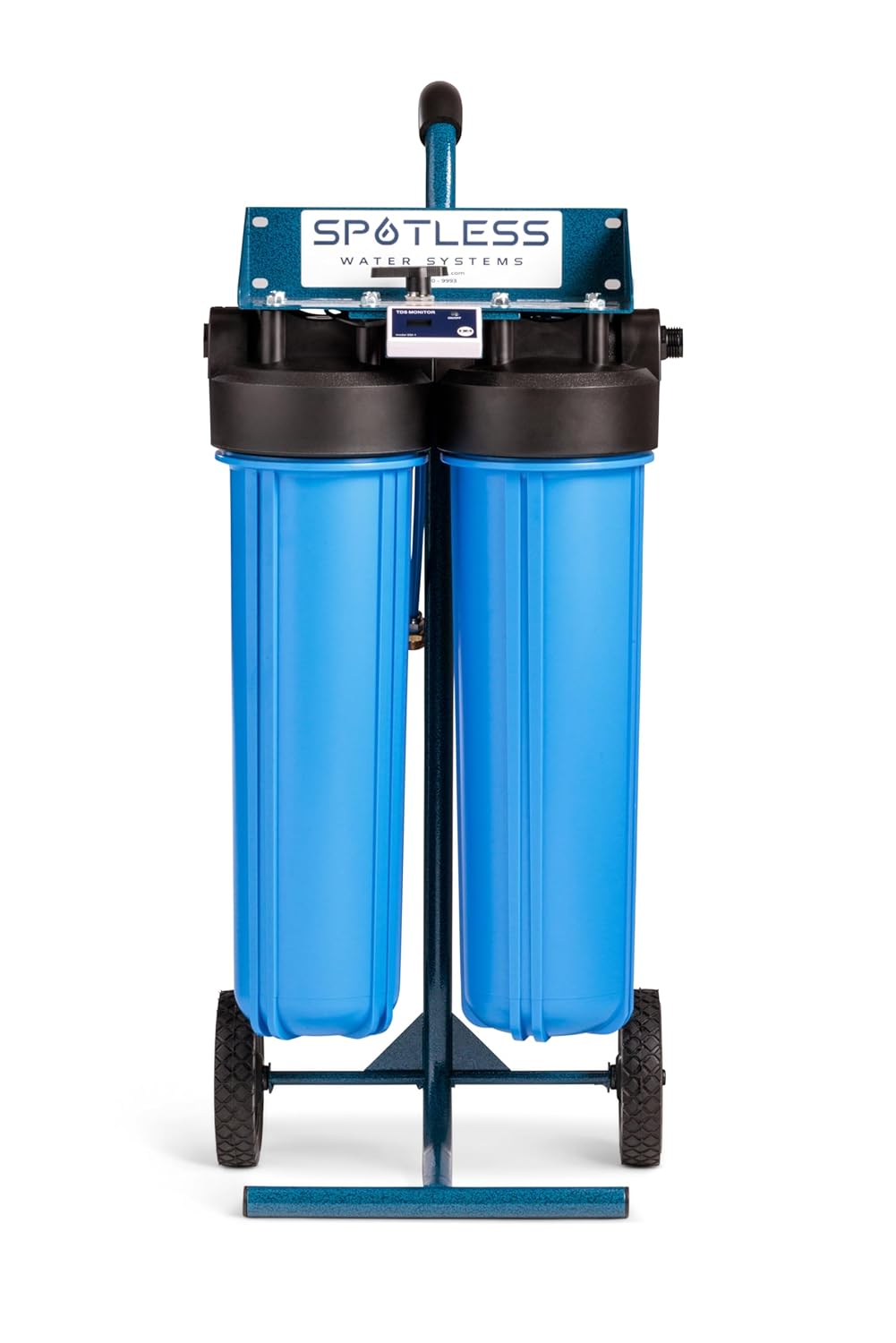 Spotless Water Systems - DIC-20B, W/Integrated Bypass | Simple Window, Solar Panel, RV & Car Wash System, Works for All Vehicles, Motorcycles, Bikes, Boats, Planes, Yachts, Towel Drying Eliminated