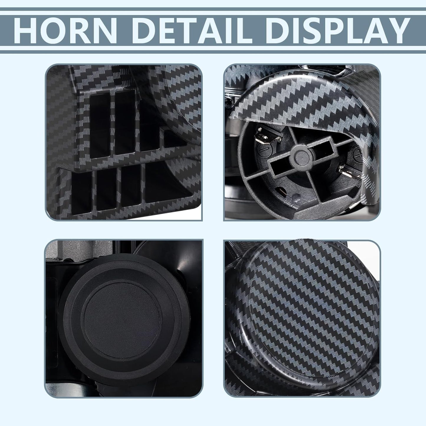 Air Horns - 150DB Super Loud horn kit for Car, Motorcycle, Truck, Boat, & Pickup - 12V Train horn with Horn Cover,Compatible with motorbike