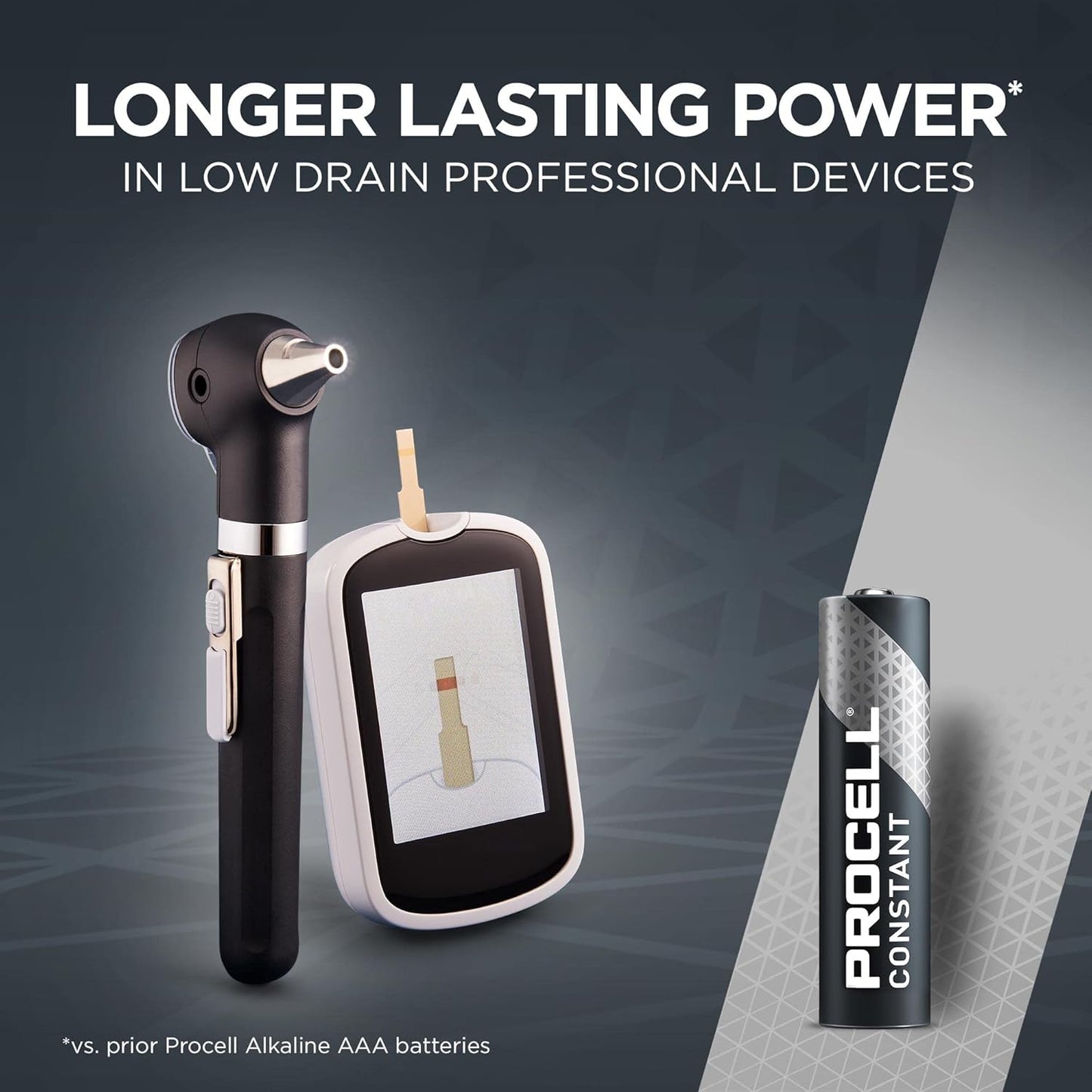 PROCELL Constant AAA Long-Lasting Alkaline Batteries (144 Pack), 10-Year Shelf Life, Bulk Value Pack for Consistent Moderate Drain Professional Devices