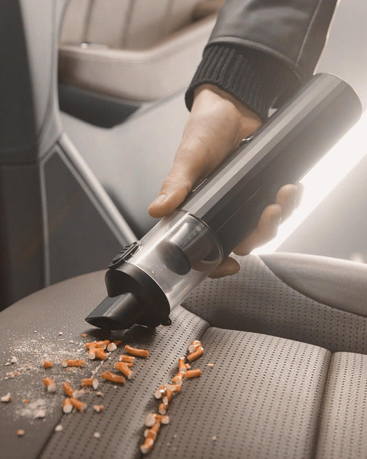 Portable Car Vacuum Cleaner (Hard Black)