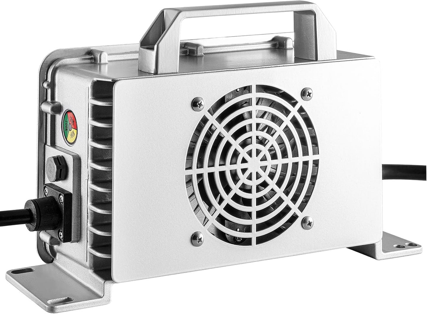 58.4Volt 20Amp Golf Cart Lithium Battery Charger LiFePO4 51.2V20A Matching 3-pin Round Plug Charges The Battery of ClubCar DS/Precedent Golf Carts 58V20A 51V20A 48V20A