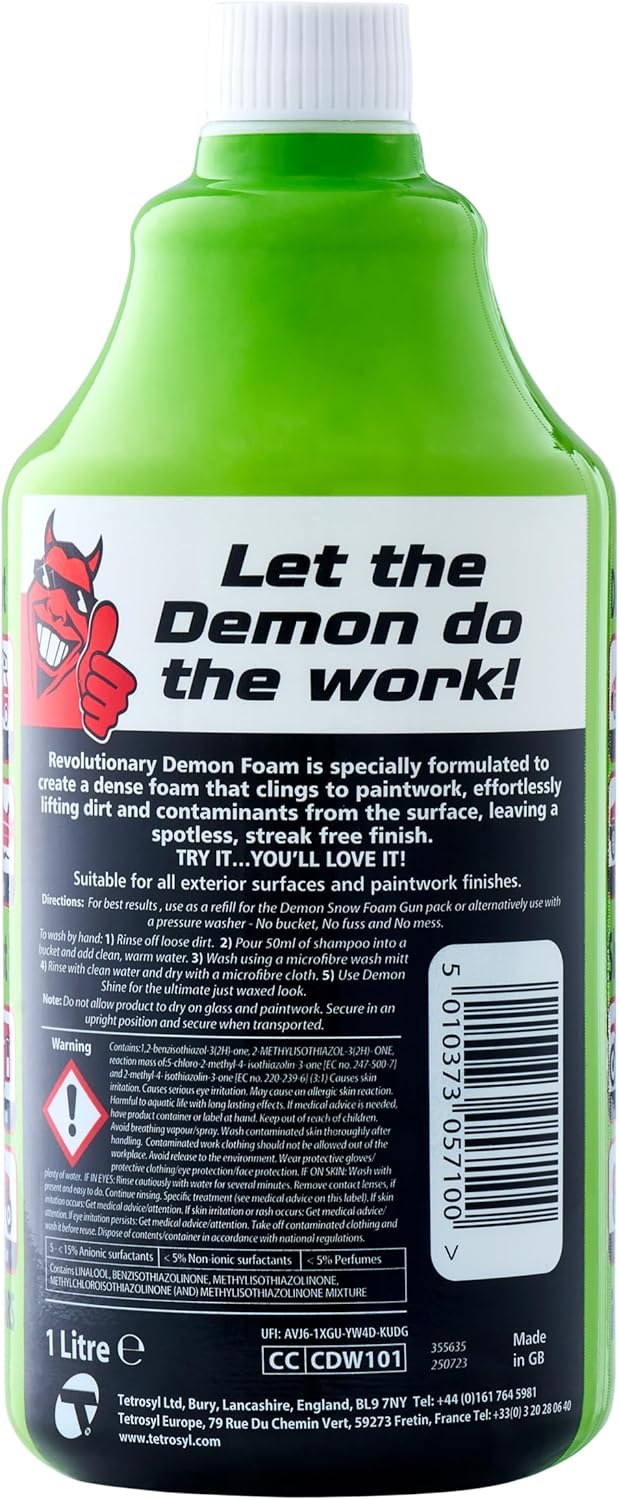 Demon Foam 34 fl Oz (1L) - Snow Foam Shampoo