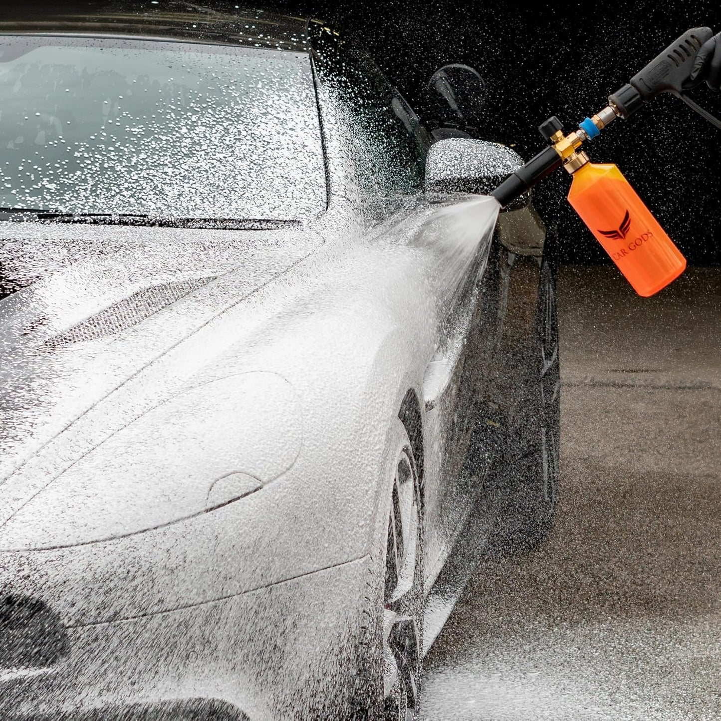 Car Gods Arctic Storm Super Thick Snow Foam Shampoo Orange Scent 170 Fl Oz